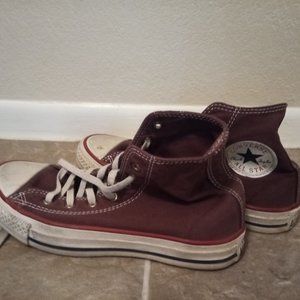 High Top Maroon Converse Chuck Taylor All Stars